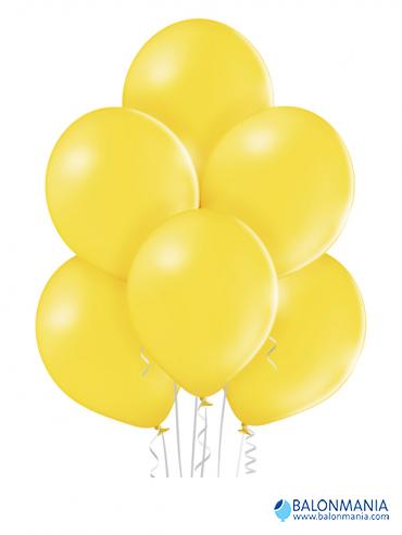 Bright žuti baloni pastel 30cm (50 kom)