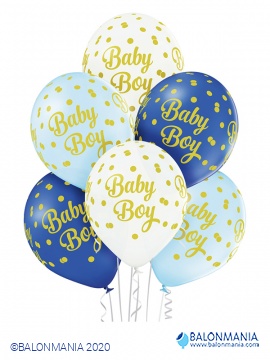 Baby dots fantek baloni 6 kom
