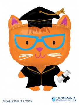 Balon za diplomo mačka