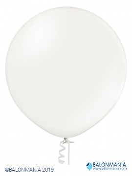Perla bela balon Metal dekorativni