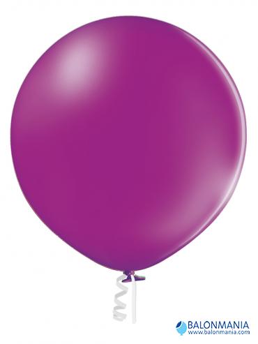 Balon vijoličen grozdje pastel, lateks (1 kom)