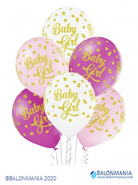 Baby dots punčka baloni 6 kom