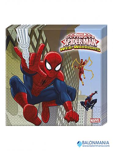 Prtički-serviete Spiderman (20 kom)