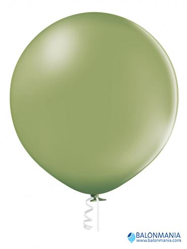 Balon zelen rožmarin pastel, lateks (1 kom)