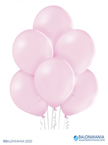 Balon roza pastel, lateks (50 kom)