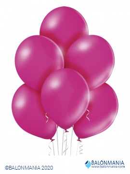 Metal temno roza dekorativni baloni
