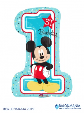 Mickey mouse prvi rojstni dan balon