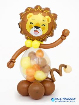 Lev dekoracija iz balonov