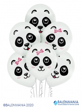 Panda obraz baloni 6 kom