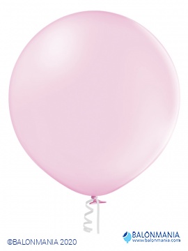Pastelno roza dekorativni balon