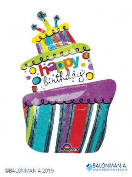 Happy Birthday torta balon