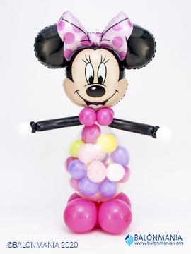 Balonska dekoracija "Minnie Mouse"