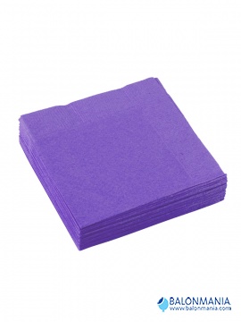 Serviete-prtički vijolične papirnate (20 kom)