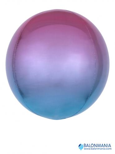 Balon Vijolično-modra krogla 3D