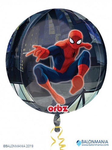 Balon Spiderman krogla 3D