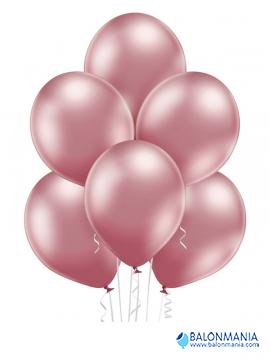 Baloni glossy lateks pink 6kom