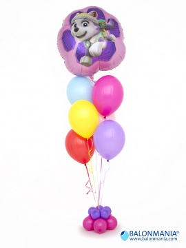 Šopek JUMBO iz balonov - Tačke na Patrulji Sky
