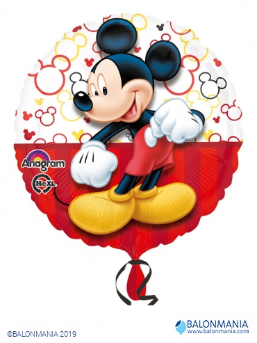 Balon Mickey Mouse okrogel