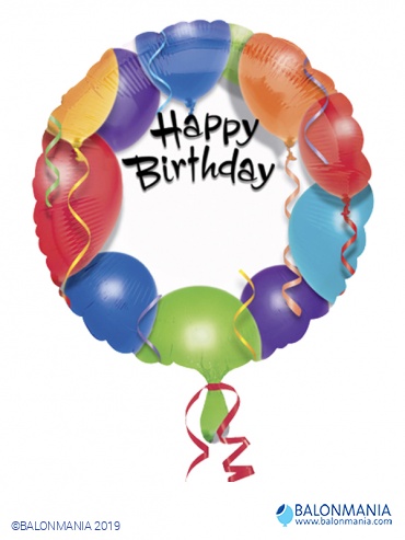 Happy birthday balon