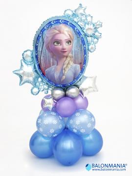Balonska dekoracija - Frozen Ana in Elza