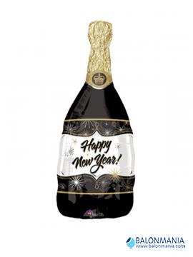 Balon Novo leto šampanjec 
