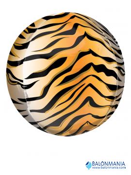 Balon Tiger krogla motiv