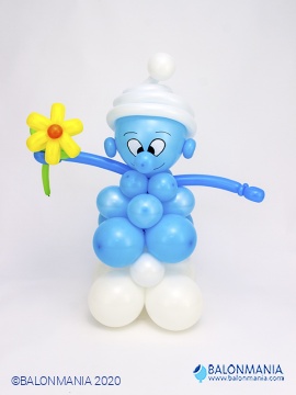 Balonska JUMBO dekoracija "Gospod Smrkec"