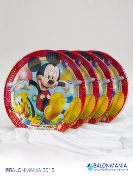 Mickey Mouse krožniki papirnati (8 kom)