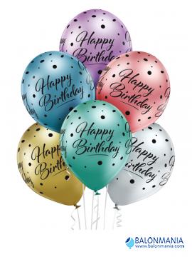 Baloni Happy Birthday 6kom
